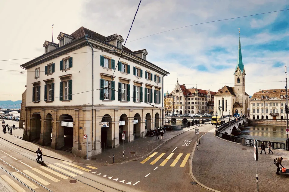 Ansicht von Zürich