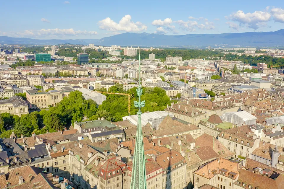 View of Geneva